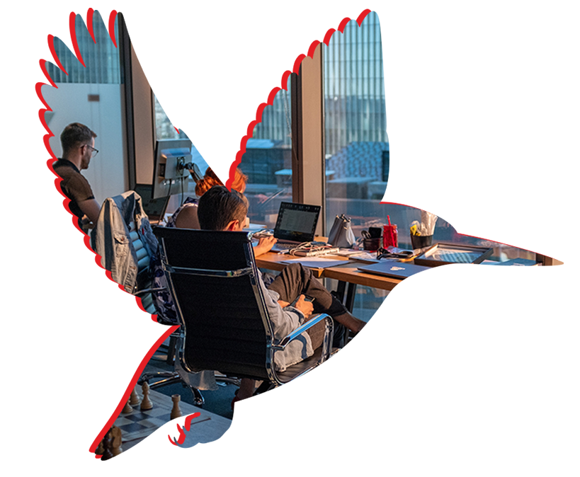 Two Girls working together